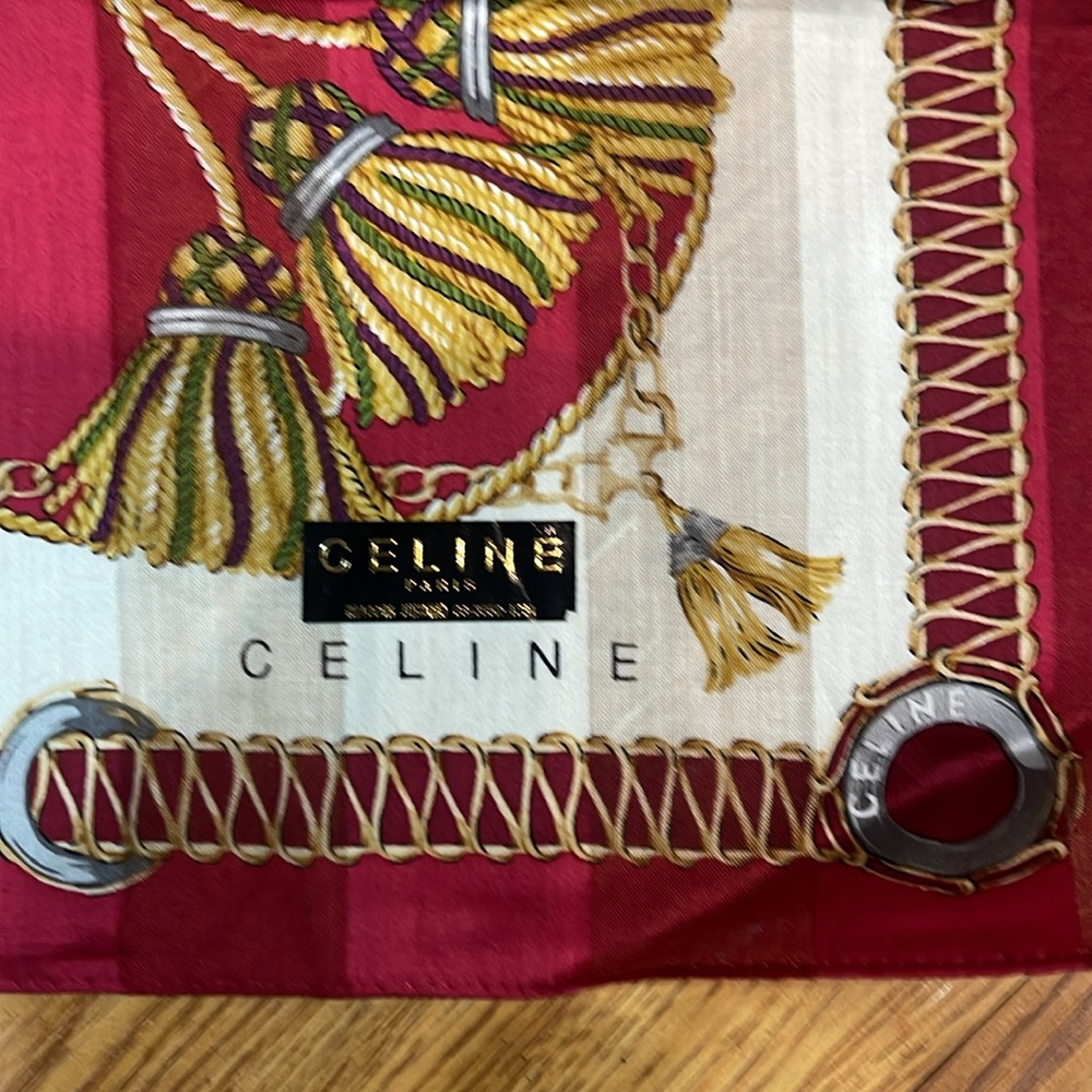 NWT Celine Red and White Decorative Accents - Picture 2 of 3